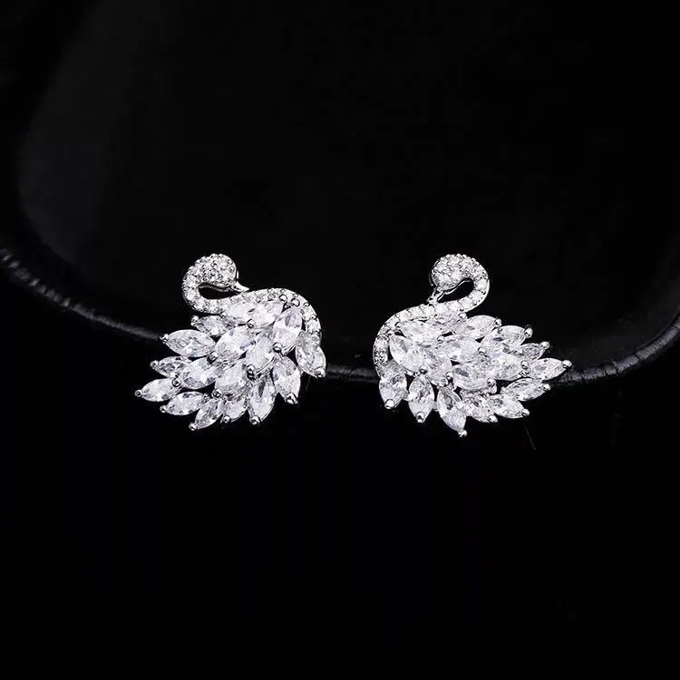 Universe Search Alloy Stud Earrings Unisex-11
