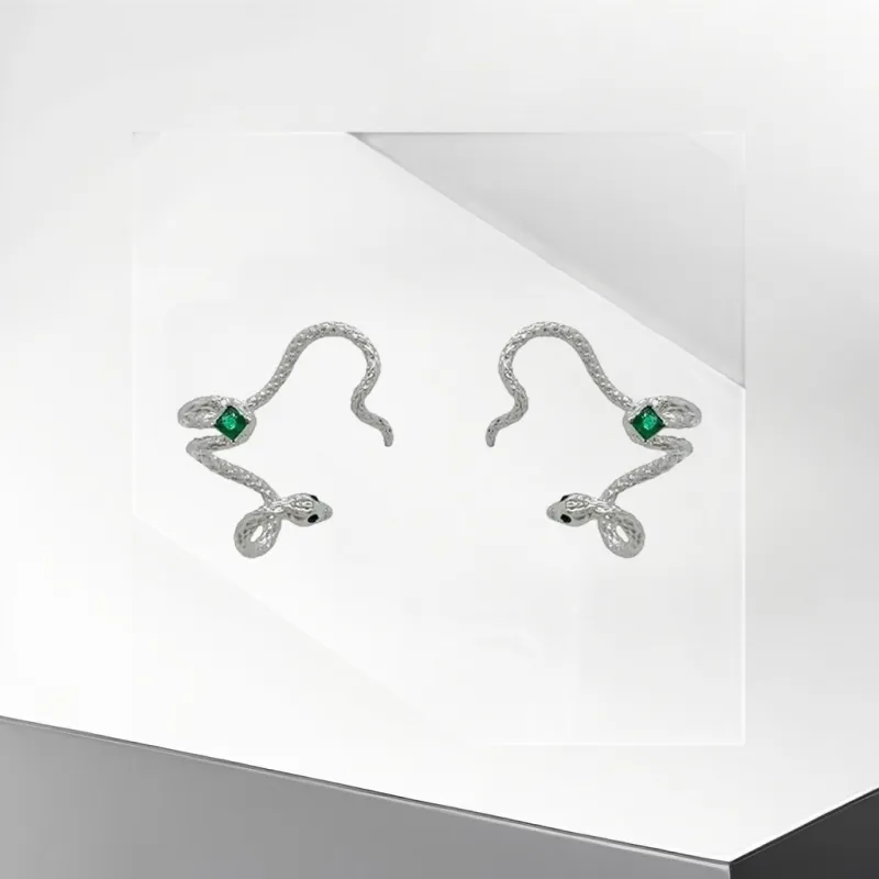Universe Search Alloy Clip On Earrings Unisex-4
