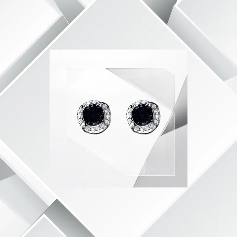 Universe Search Alloy Clip On Earrings Unisex-2