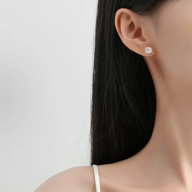 Universe Search Alloy Stud Earrings Women's-1