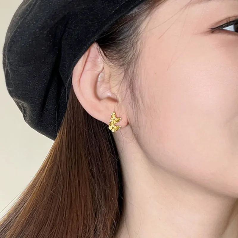 Universe Search Alloy Stud Earrings Women's-1