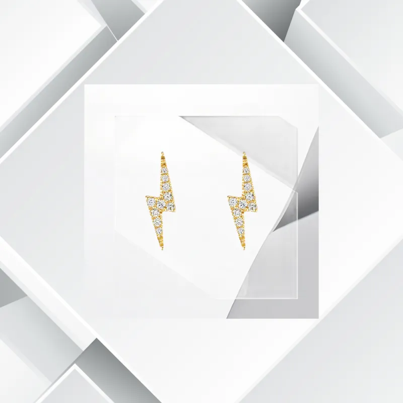 Universe Search S925 Silver Stud Earrings Women's-2