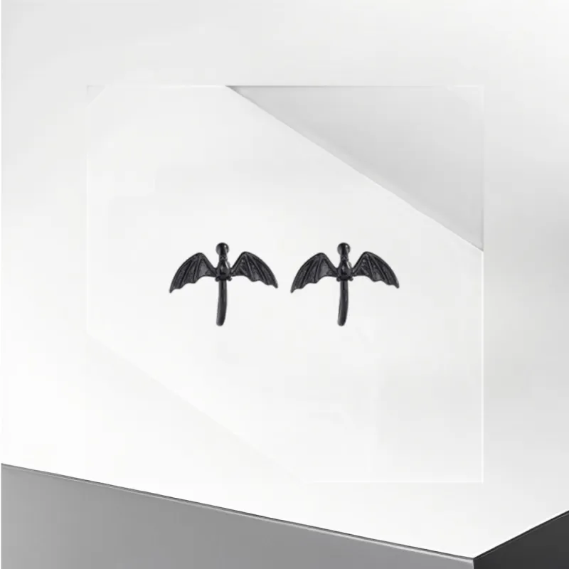 Universe Search S925 Silver Stud Earrings Unisex-11