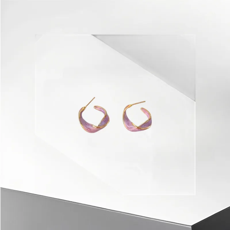 Universe Search S925 Silver Stud Earrings Women's-5