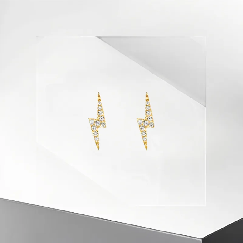 Universe Search S925 Silver Stud Earrings Women's-4