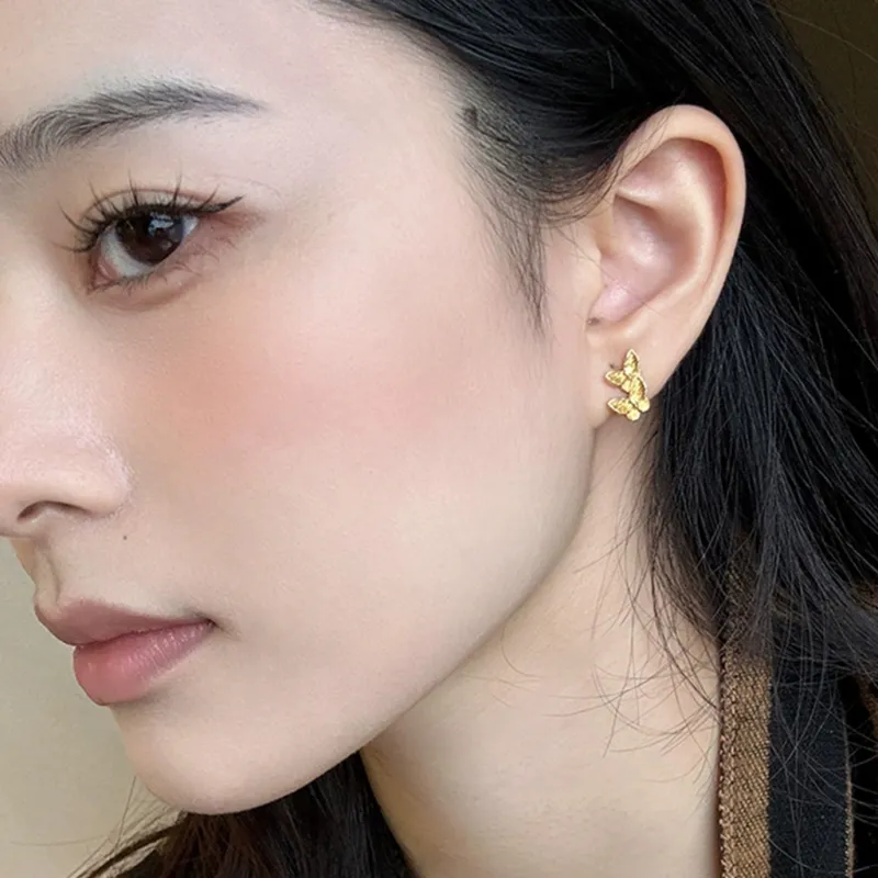 Universe Search Alloy Stud Earrings Women's-3