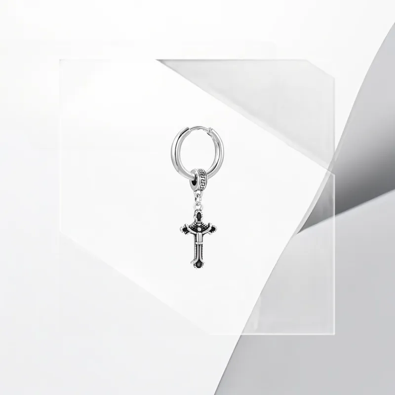Universe Search Alloy Stud Earrings Unisex-9