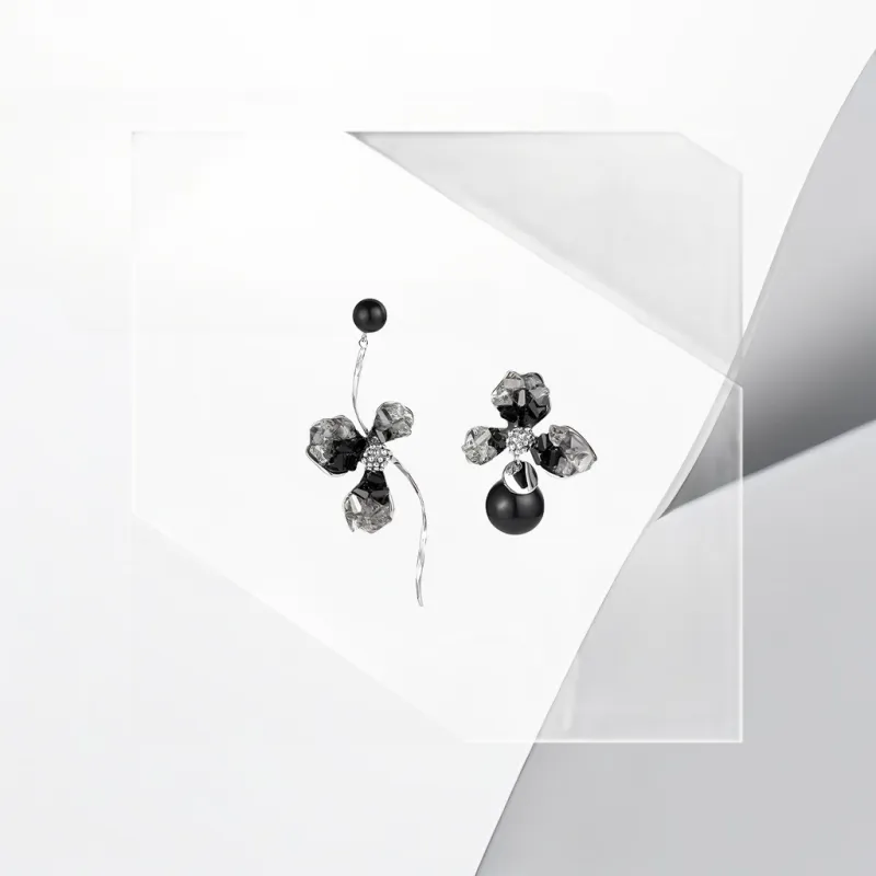 Universe Search Faux Pearl Earrings Women's-4