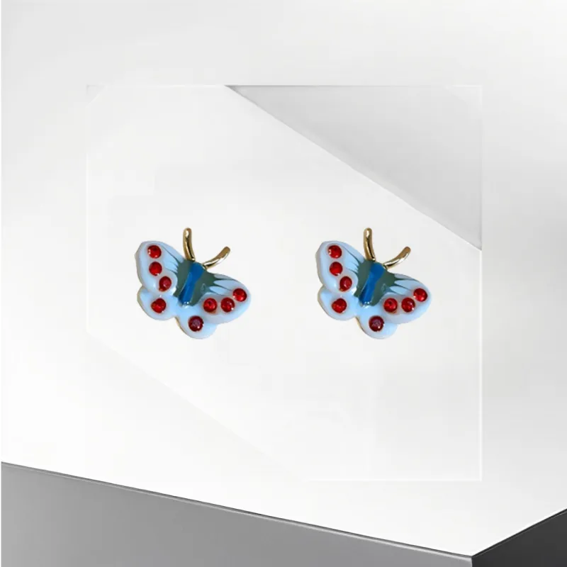 Universe Search S925 Silver Stud Earrings Women's-4