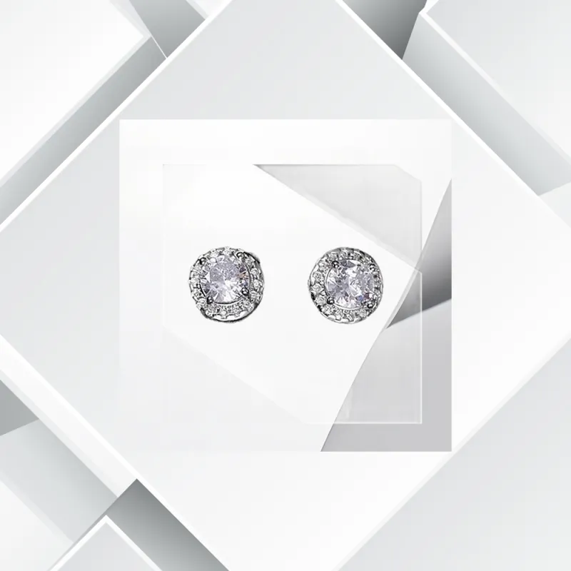 Universe Search Alloy Clip On Earrings Unisex-7