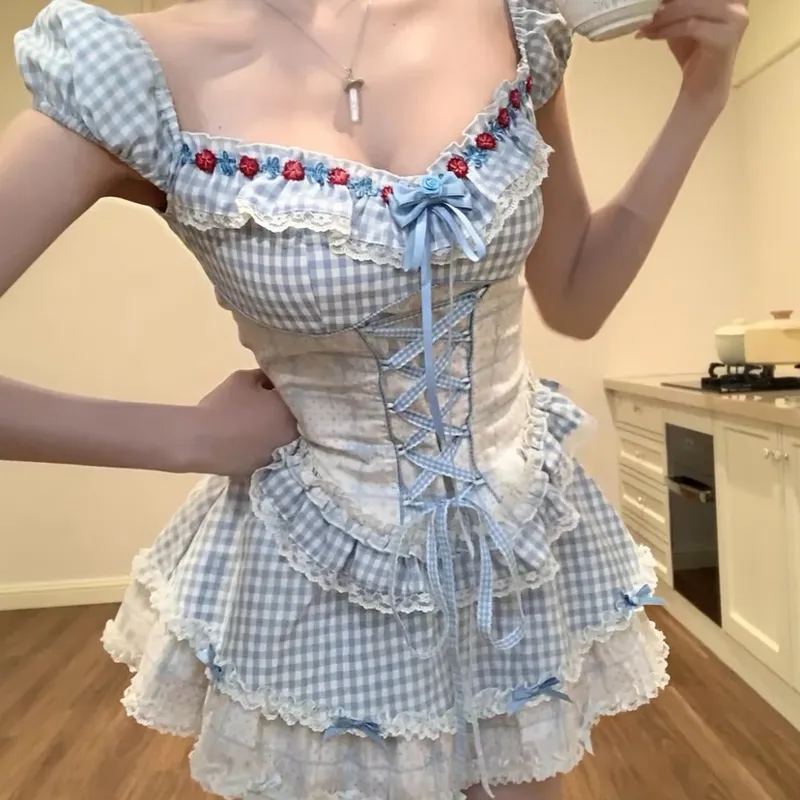 LWLG Two Piece Skirt Sets Women's-3