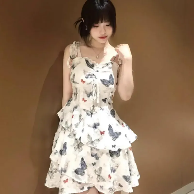KUNZHUDAXIANG Slip Dress Women's-2