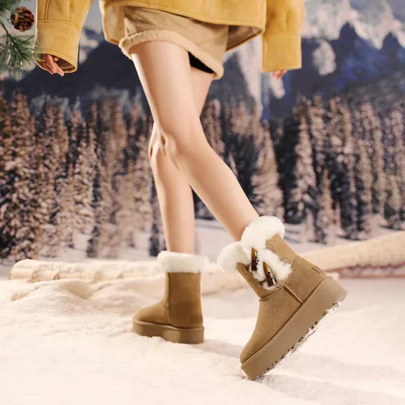 BOSSSUNWEN Snow Boots Women's-6