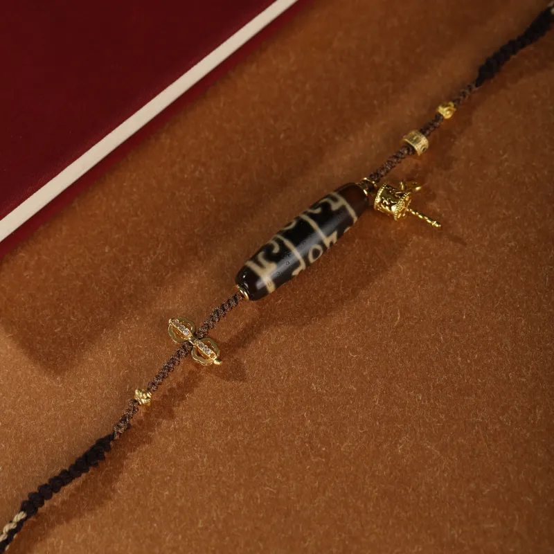 JIUCHAOGUZHU Agate Necklaces Unisex-6