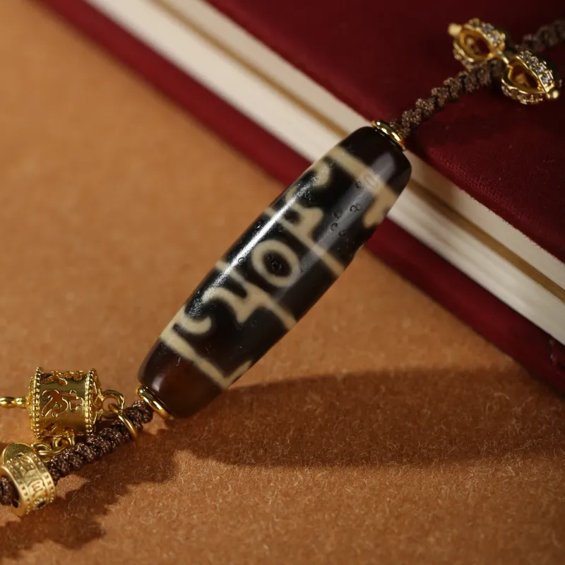 JIUCHAOGUZHU Agate Necklaces Unisex-4