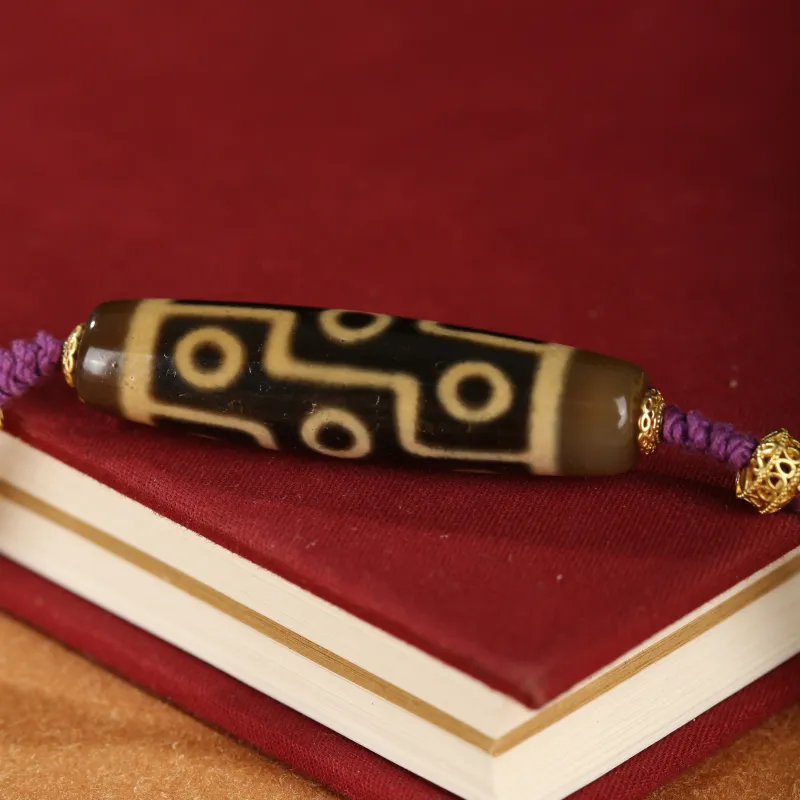 JIUCHAOGUZHU Agate Necklaces Unisex-4