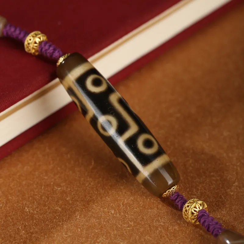 JIUCHAOGUZHU Agate Necklaces Unisex-6