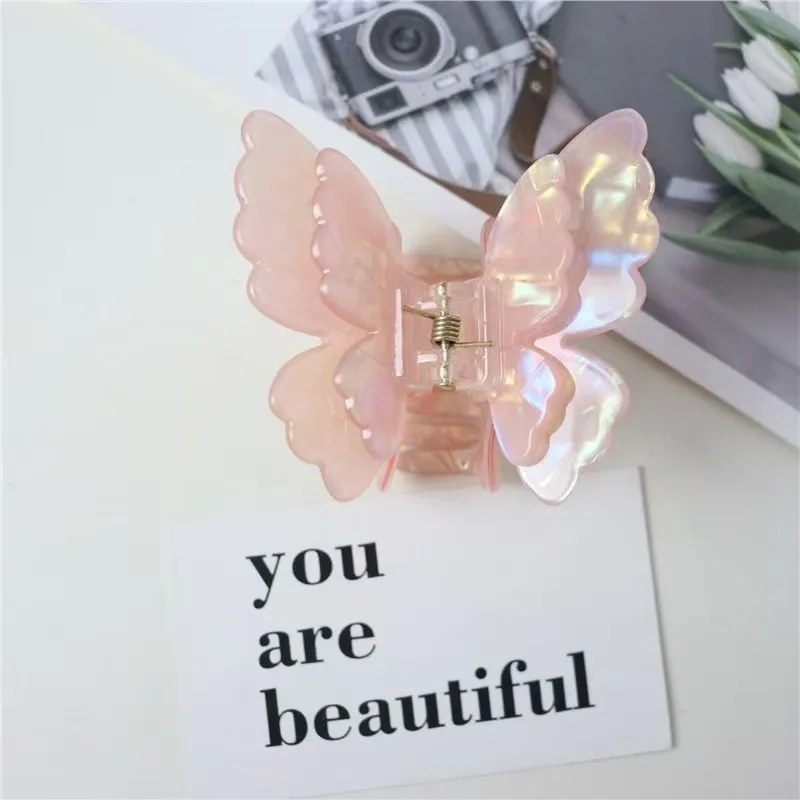 MENGNI Acrylic Hair Clips Women's-16