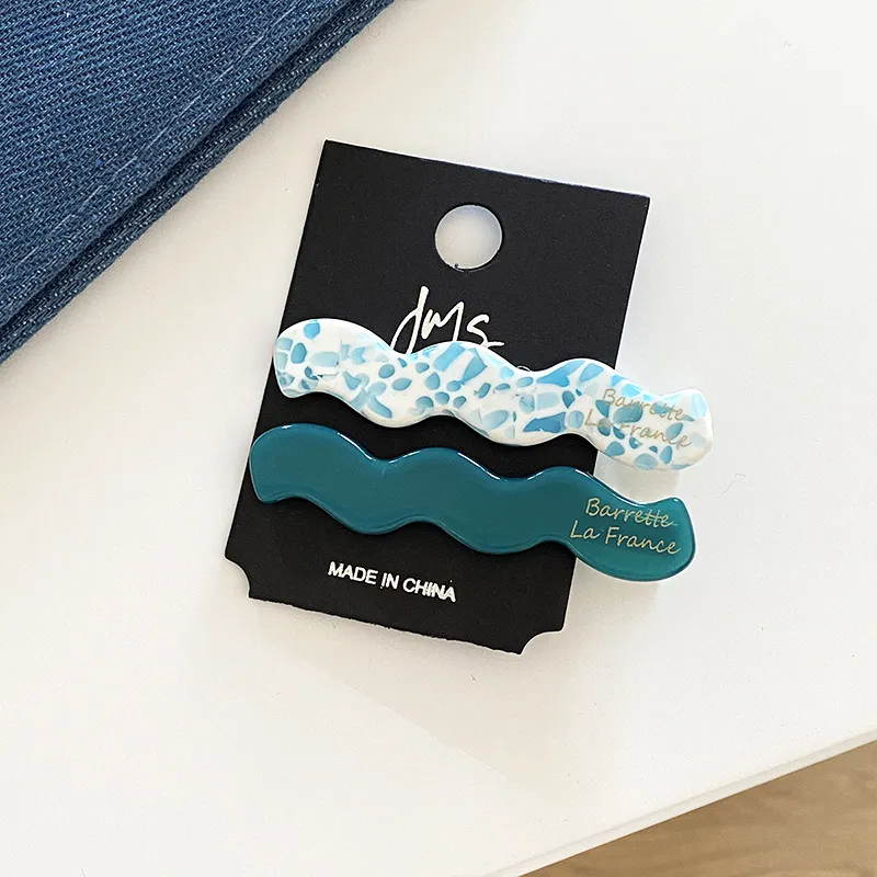 MENGNI Acetate Hair Clips Women's-5