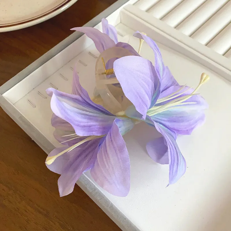 MENGNI Fabric Hair Clips Women's-1