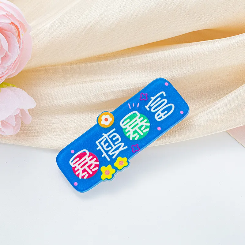 MENGNI Acrylic Hair Clips Women's-4