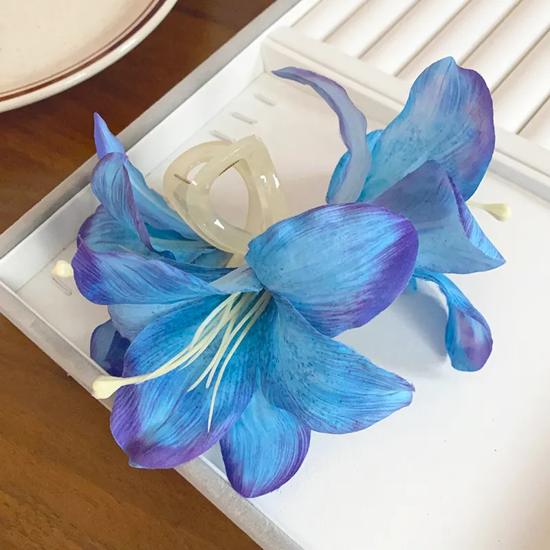 MENGNI Fabric Hair Clips Women's-4