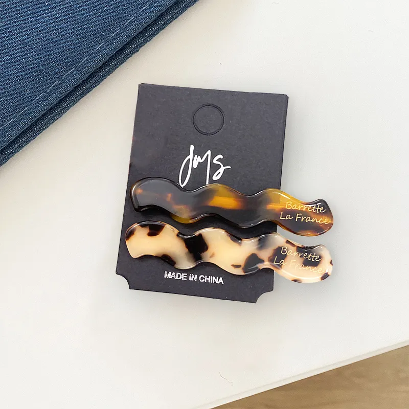 MENGNI Acetate Hair Clips Women's-19