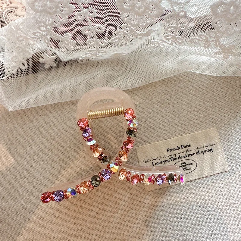 MENGNI Acrylic Hair Clips Women's-4