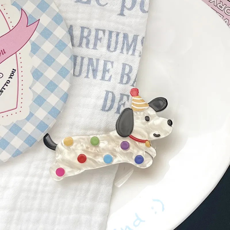MENGNI Acrylic Hair Clips Unisex-4