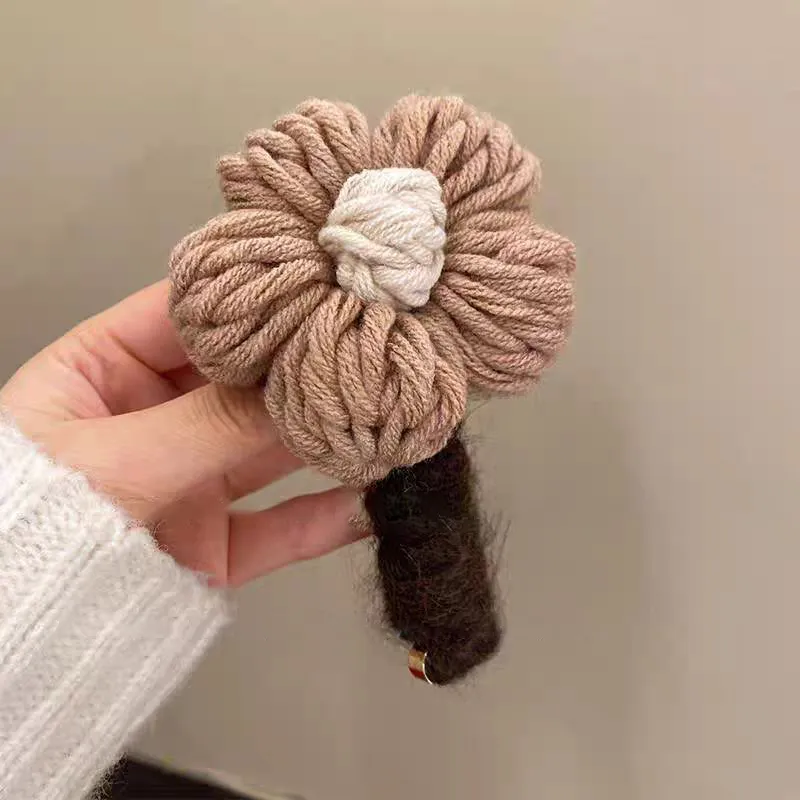 MENGNI Fabric/Yarn Hair Tie Unisex-3