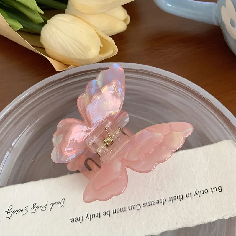 MENGNI Acrylic Hair Clips Women's-17