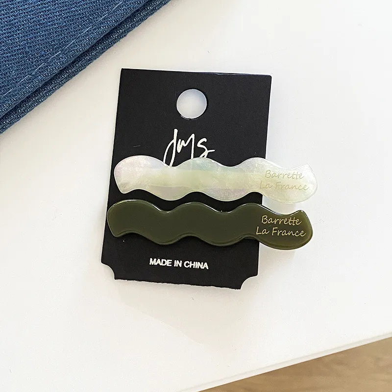 MENGNI Acetate Hair Clips Women's-15