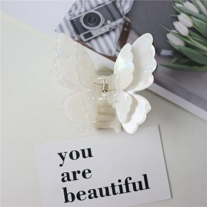 MENGNI Acrylic Hair Clips Women's-1