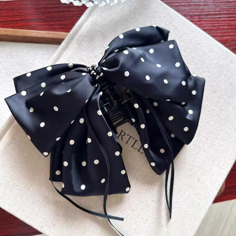 MENGNI Acrylic/Fabric Hair Clips Women's-2