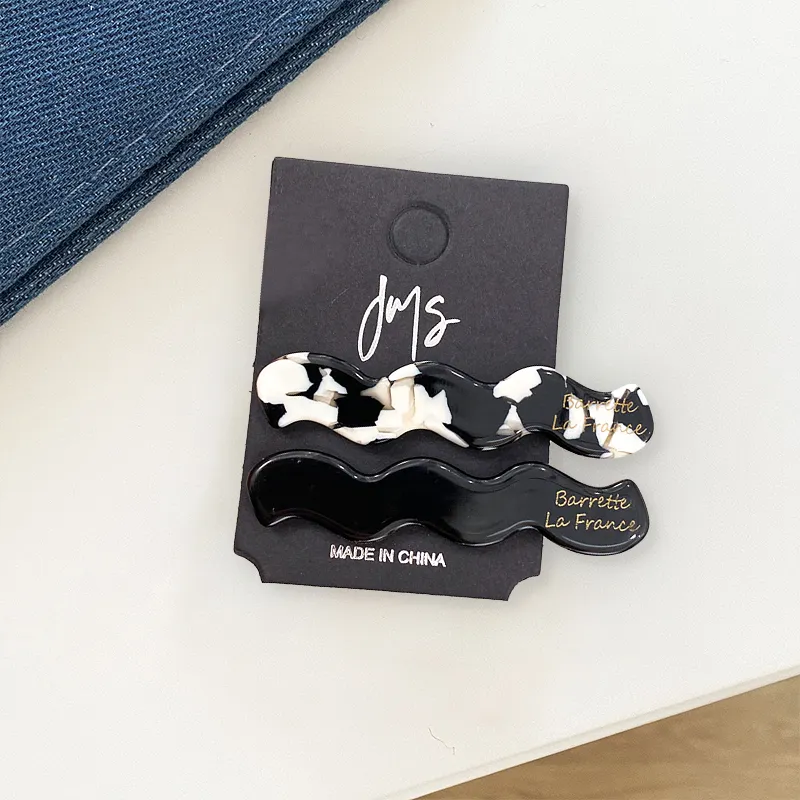 MENGNI Acetate Hair Clips Women's-7