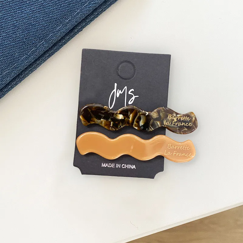 MENGNI Acetate Hair Clips Women's-9
