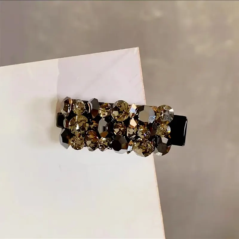 MENGNI Acrylic Rhinestone Hair Clips Unisex-7