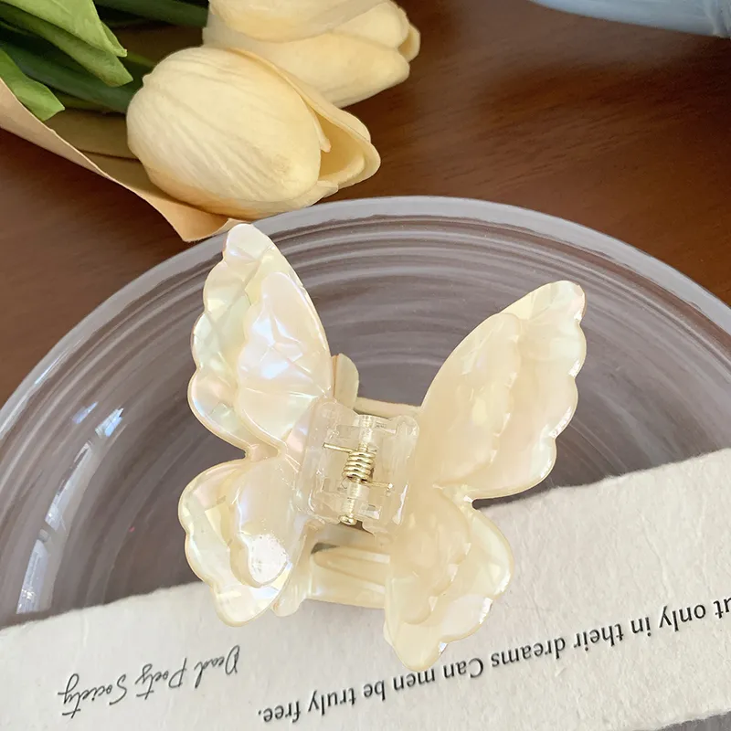 MENGNI Acrylic Hair Clips Women's-8