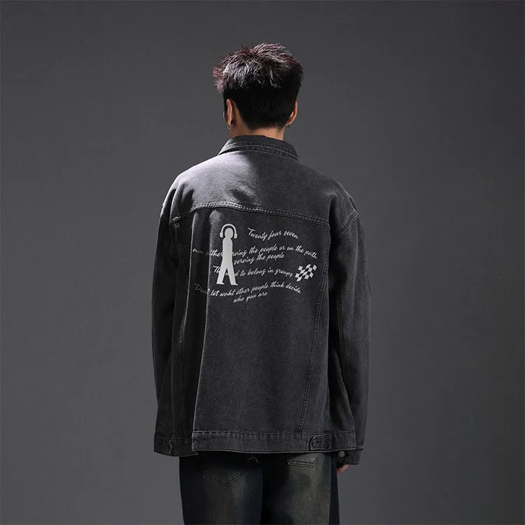 FAX FOR FMACM Denim Jacket Unisex-2