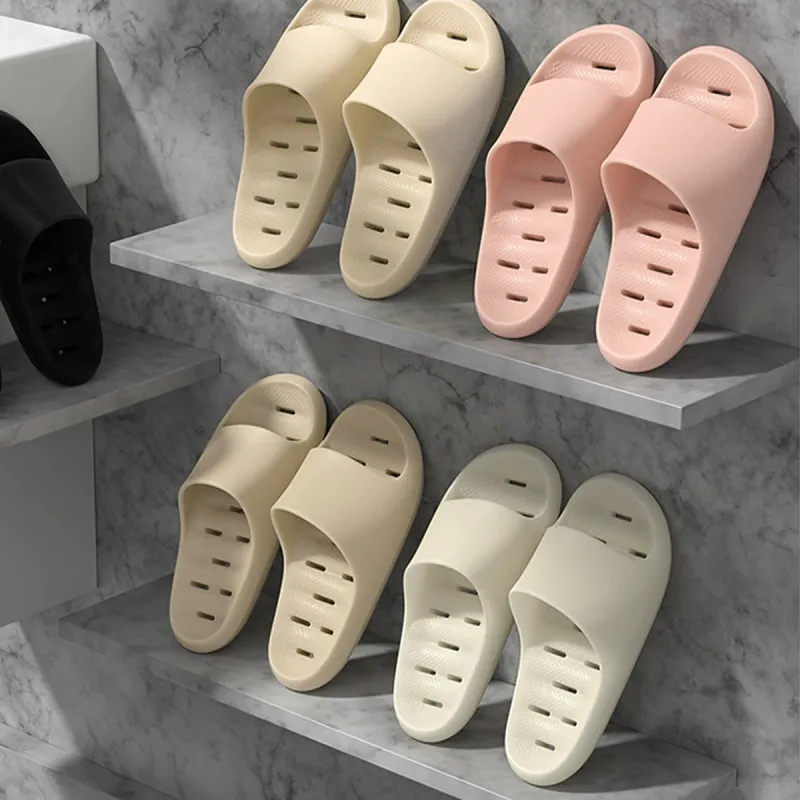 NANJIREN Bathing Slip Resistant Squashy And Bouncy Feeling Indoor Home Bathing Slippers For Men-6