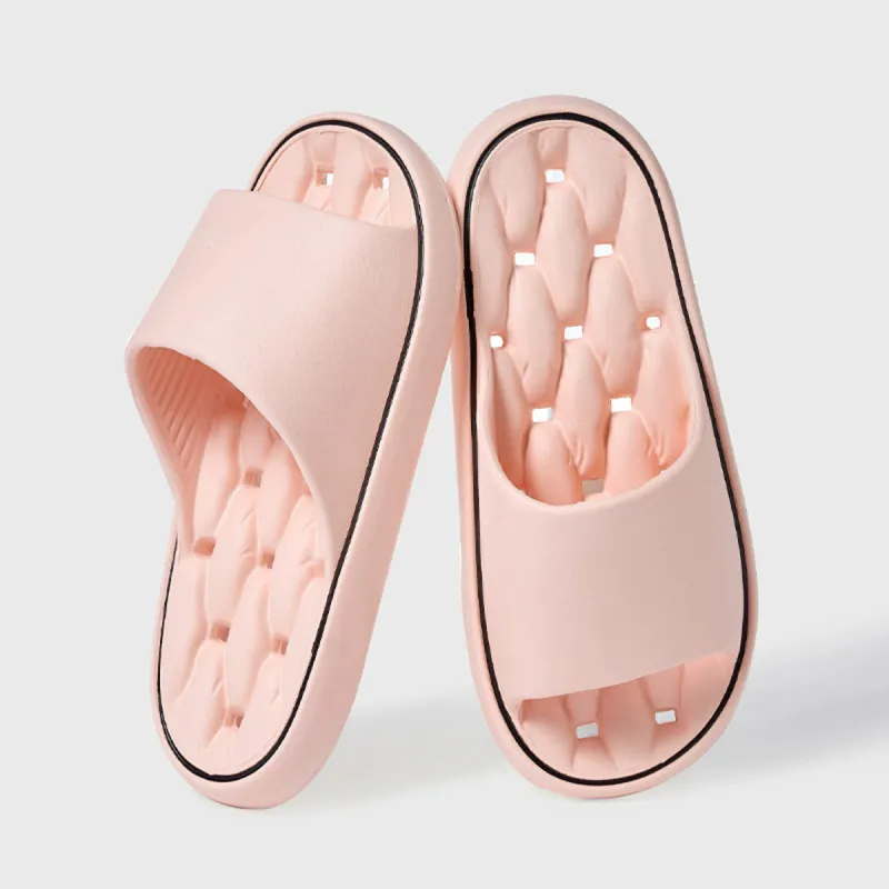 NANJIREN Bathing Slip Resistant Odor Resistant Soft Sole Slippers Summer Home Use Women's Slippers-5