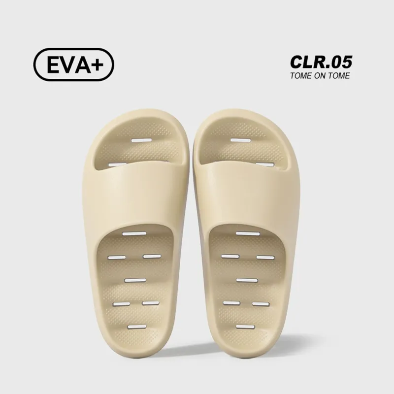 NANJIREN Bathing Slip Resistant Squashy And Bouncy Feeling Indoor Home Bathing Slippers For Men-5