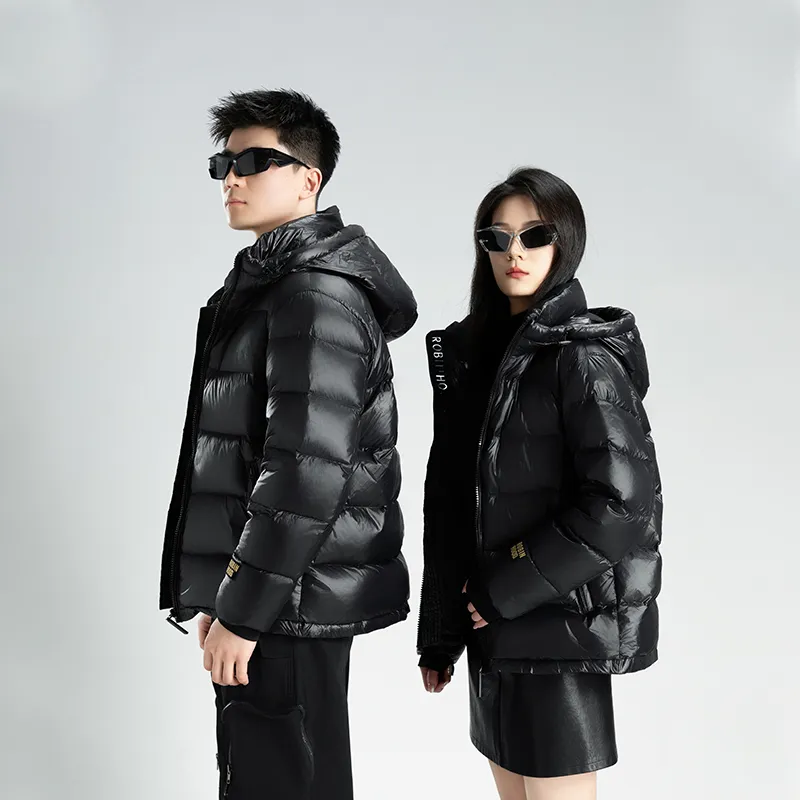 ROBINHOOD Down Jacket Unisex Black-1