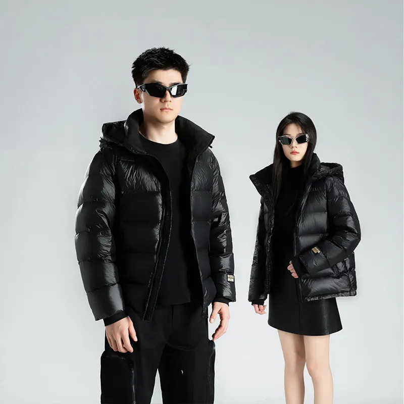 ROBINHOOD Down Jacket Unisex Black-2