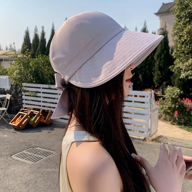 15 MINS Polyamide Sun Protection Hats Women's-7