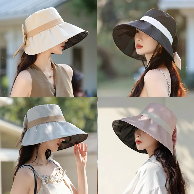 15 MINS Polyester Bucket Hats Women's-4