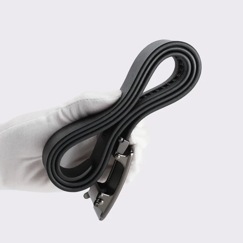 15 MINS Cow Split Leather Leather Belts Men's Width  3.5cm-4