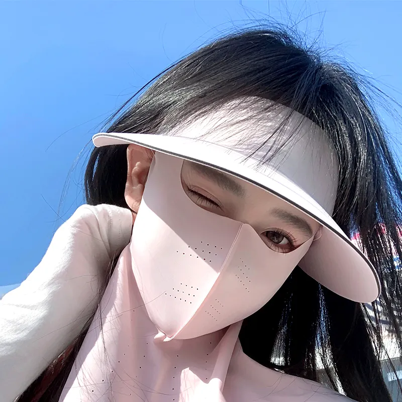 15 MINS Polyester Sun Protection Masks Women's-7