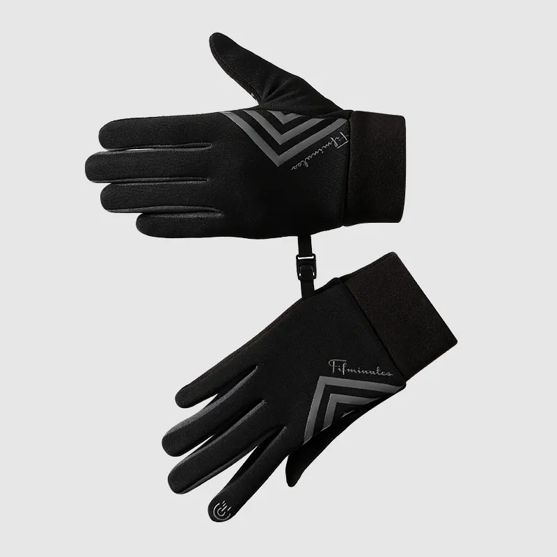 15 MINS Polyester Knit Gloves Unisex-5