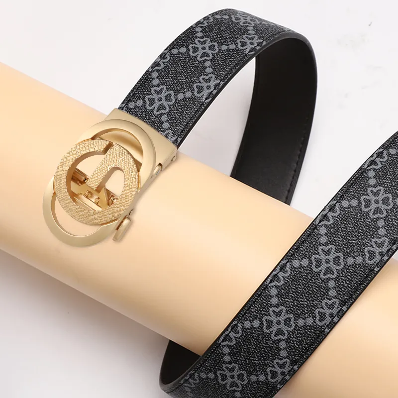 15 MINS Polyvinyl Chloride Leather Belts Men's Width  3.5cm-4